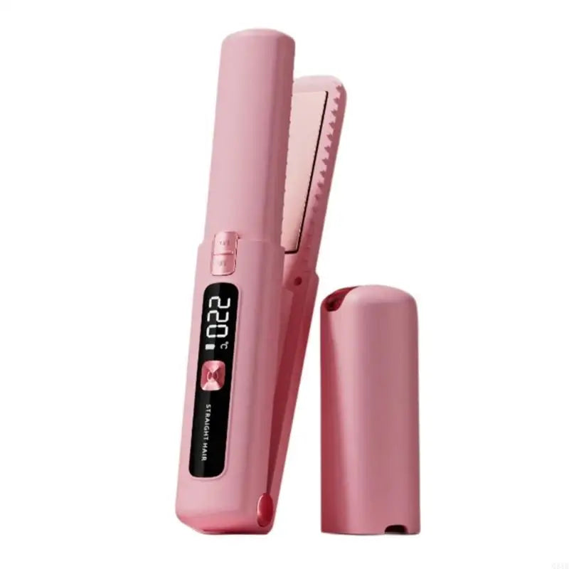 Glazee Pro — 2-in-1 Wireless Straightener & Curler